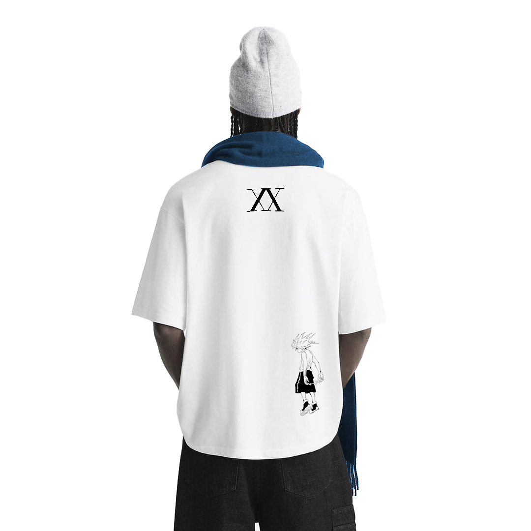 Silent Assassin Streetwear Shirt White Heavy Weight