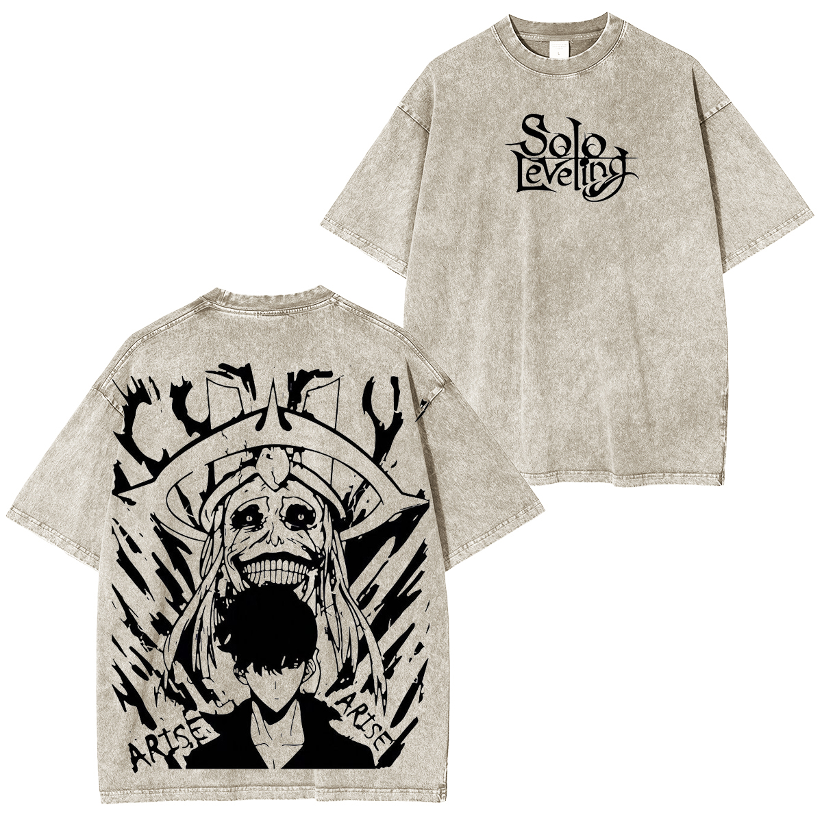 Solo Leveling  Vintage washed T-shirt/Crewneck/Hoodie