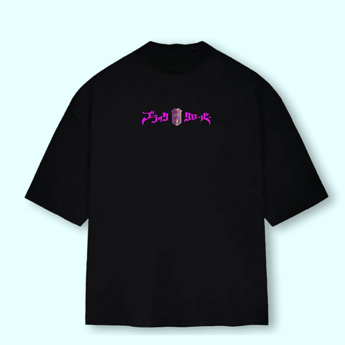 Super Oversized Alpha Back Premium | BLACK CLOVER - ORCAS PÚRPURAS