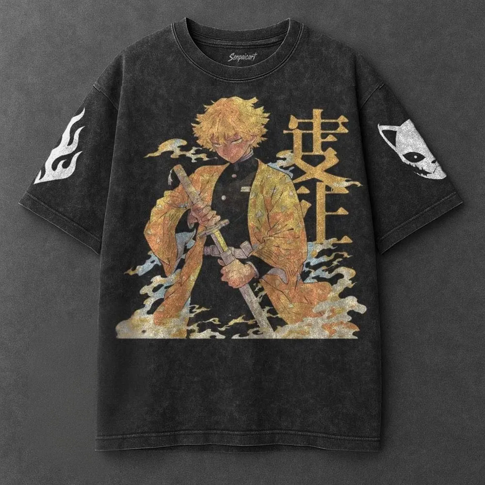 Demon Slayer: Kimetsu no Yaiba Retro Anime Tee