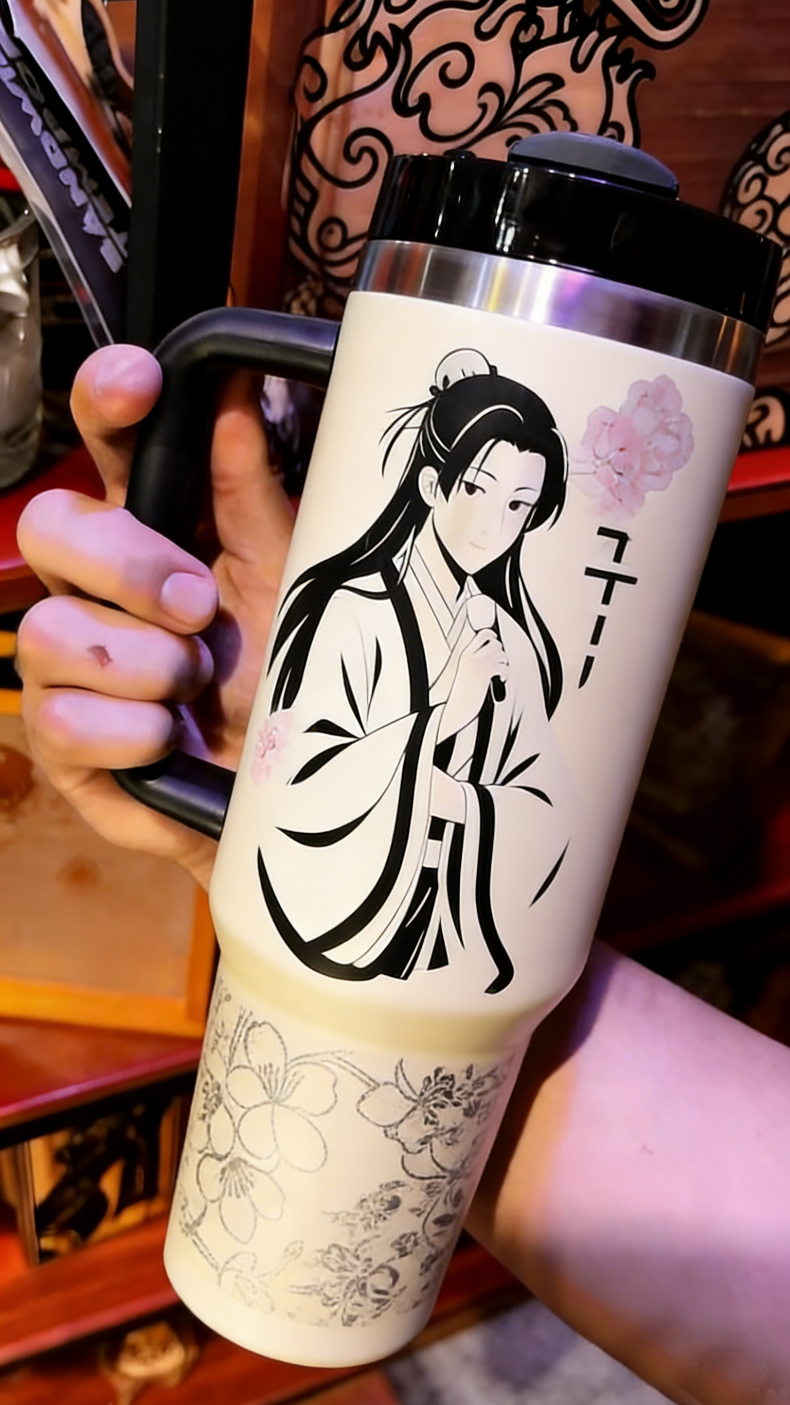 Apothecary Diaries 30oz or 40oz Stainless Steel Tumbler With Handle HG