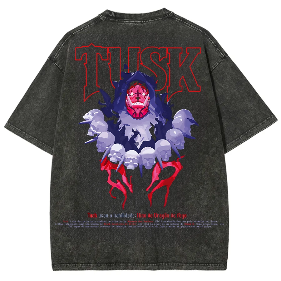 solo leveling Unisex Fit Washed T-Shirt 2502007520