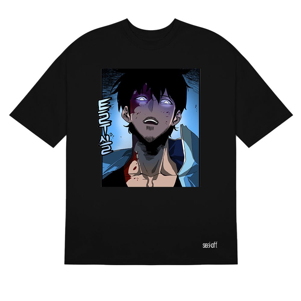 Solo Leveling Awakening T-Shirt - Intense Anime Graphic Design