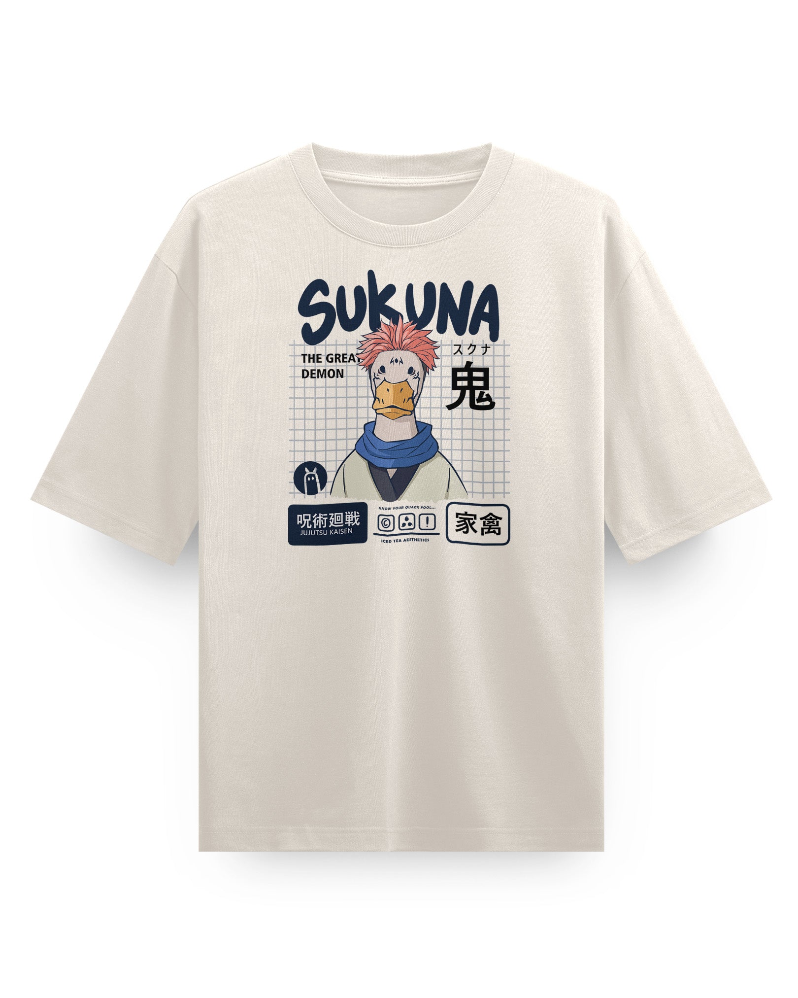 Sukuna Duck - Oversized Heavy tee