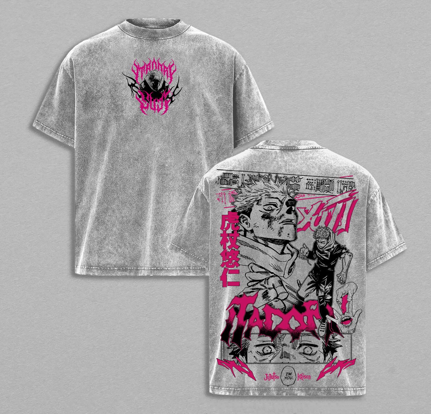 Jujutsu Kaisen Washed T-shirt/Crewneck/Hoodie