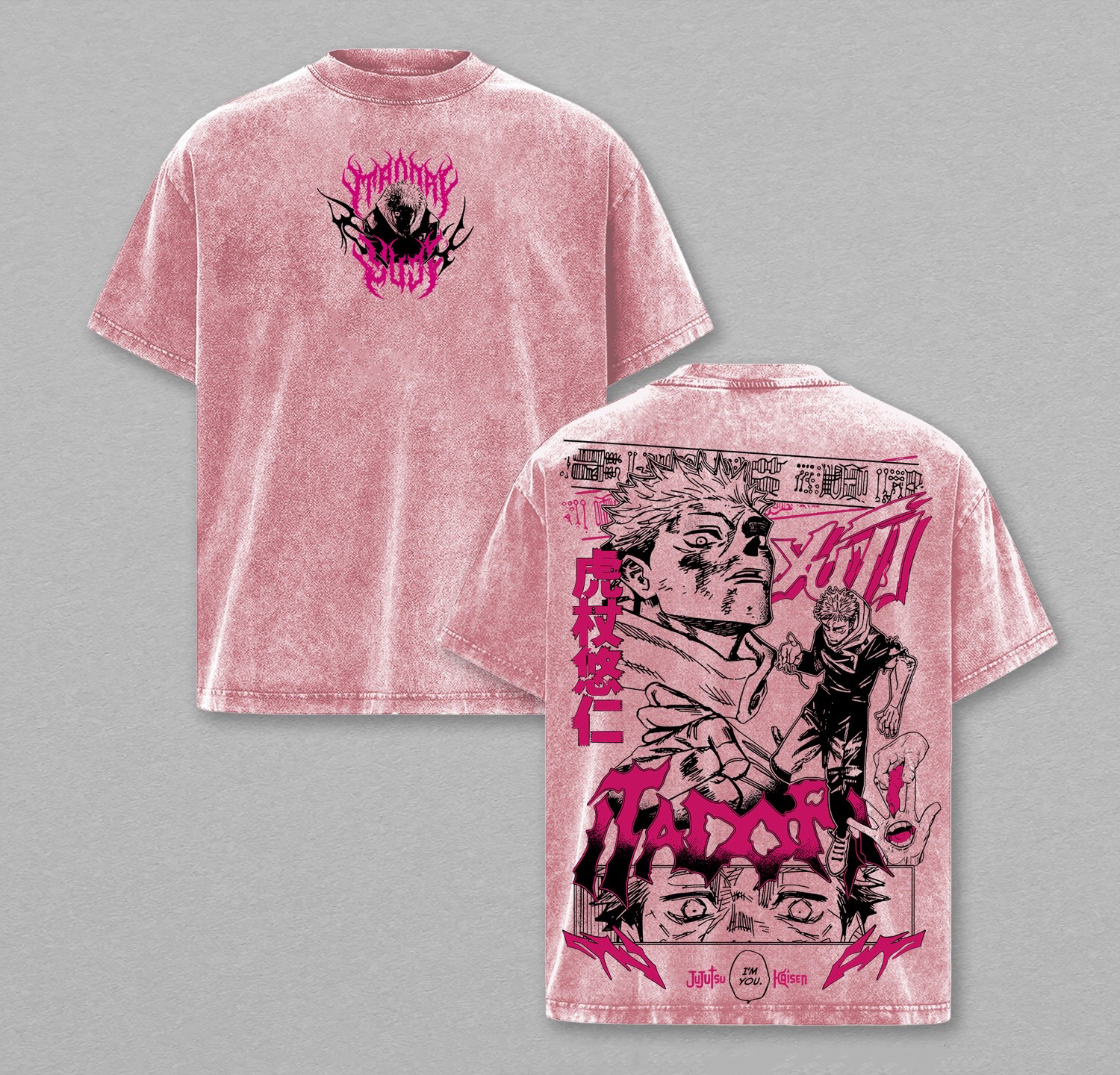 Jujutsu Kaisen Washed T-shirt/Crewneck/Hoodie