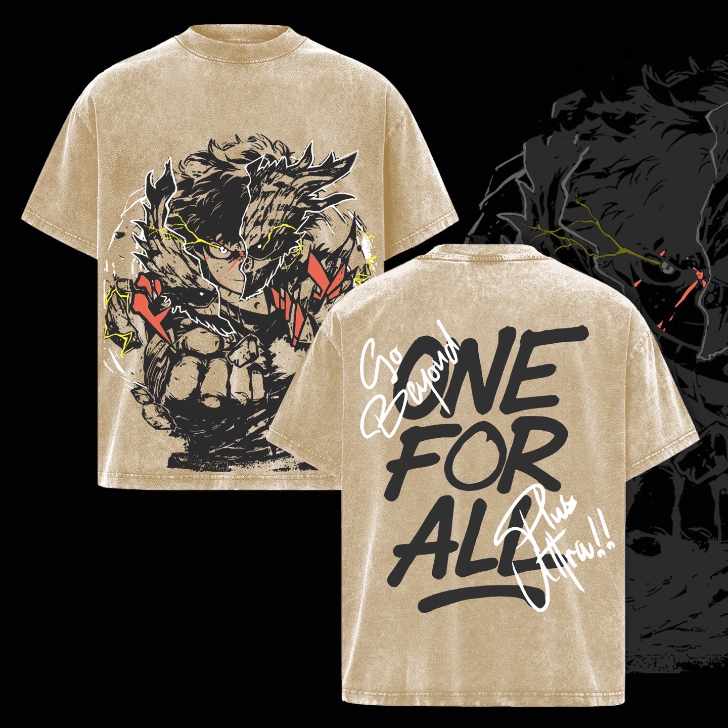 My Hero Academia Washed T-shirt/Crewneck/Hoodie