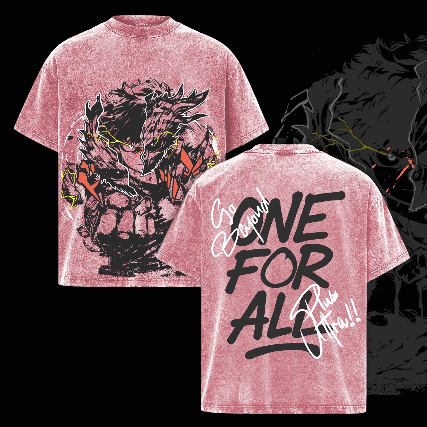 My Hero Academia Washed T-shirt/Crewneck/Hoodie