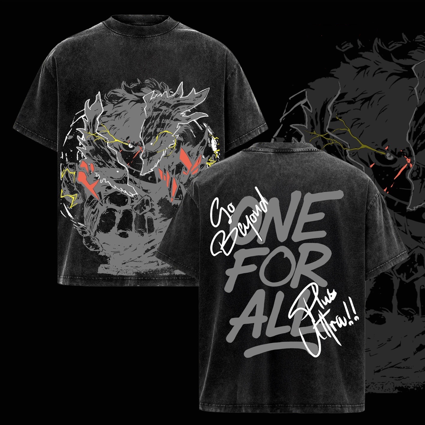 My Hero Academia Washed T-shirt/Crewneck/Hoodie