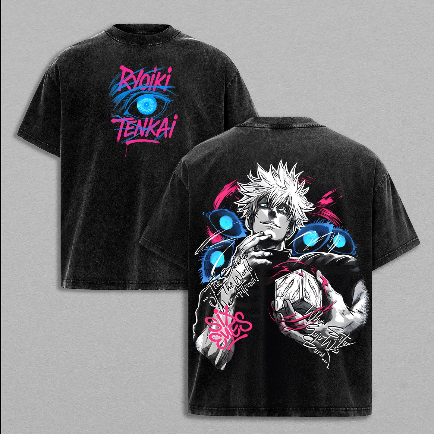 Jujutsu Kaisen Washed T-shirt/Crewneck/Hoodie