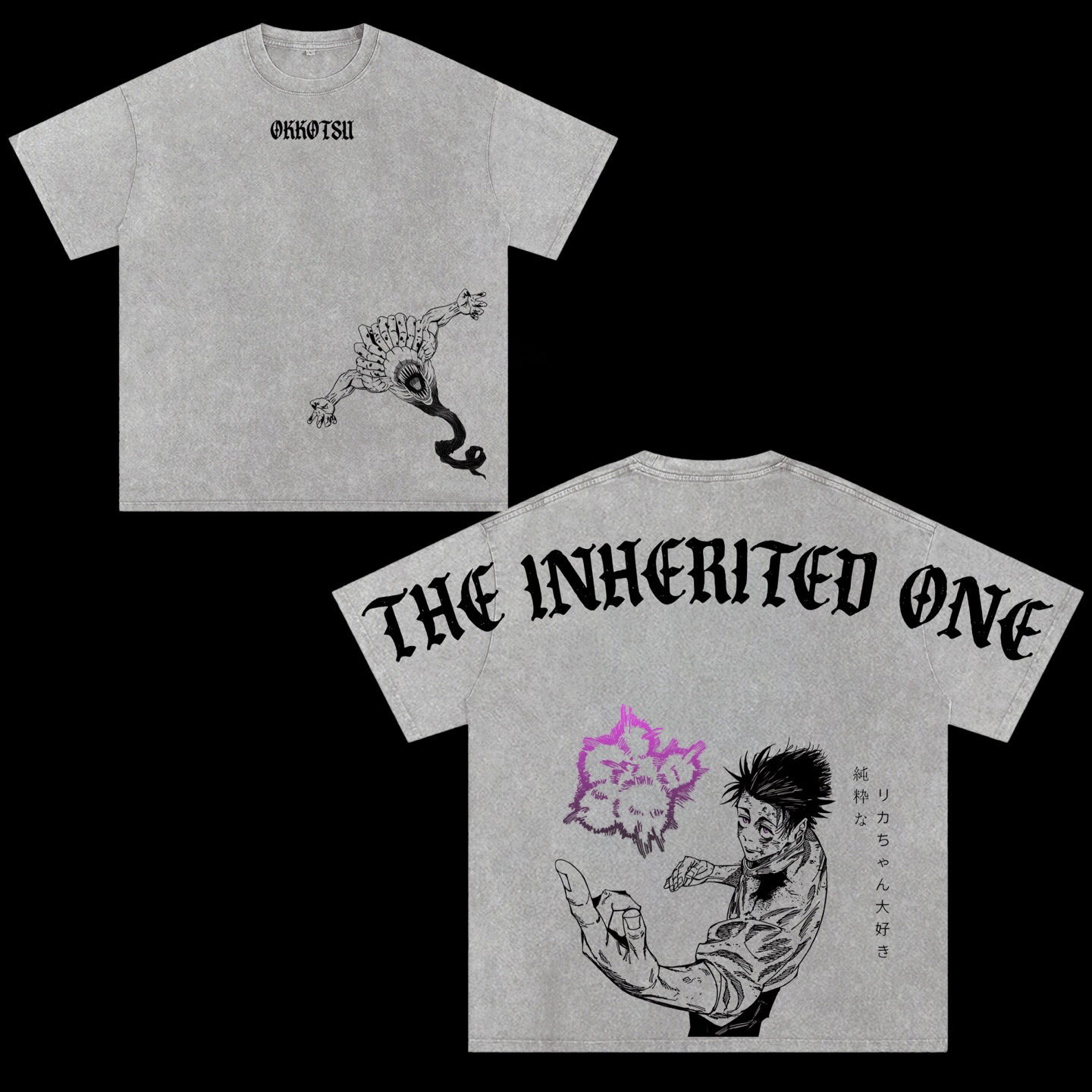 Jujutsu Kaisen Washed T-shirt/Crewneck/Hoodie