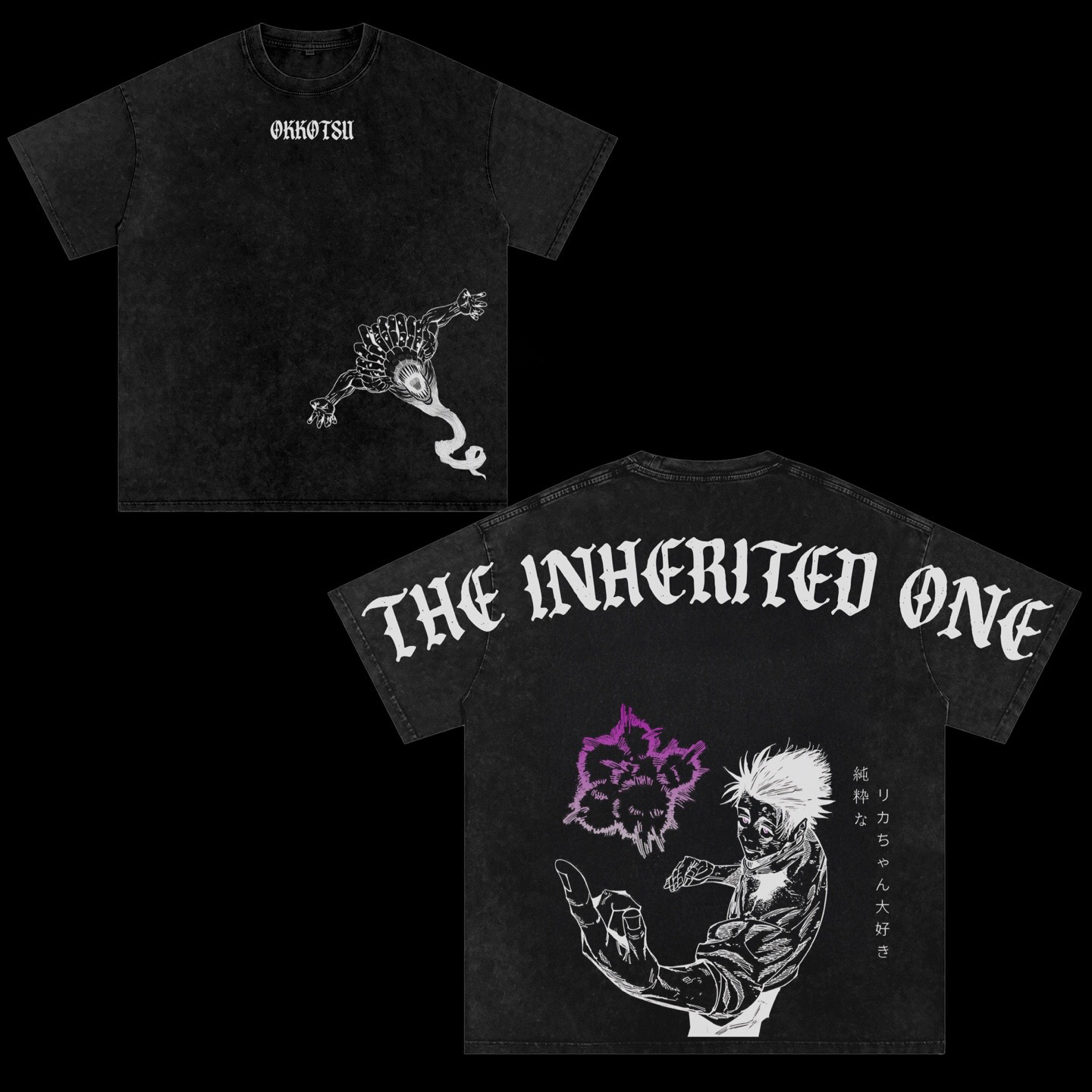 Jujutsu Kaisen Washed T-shirt/Crewneck/Hoodie