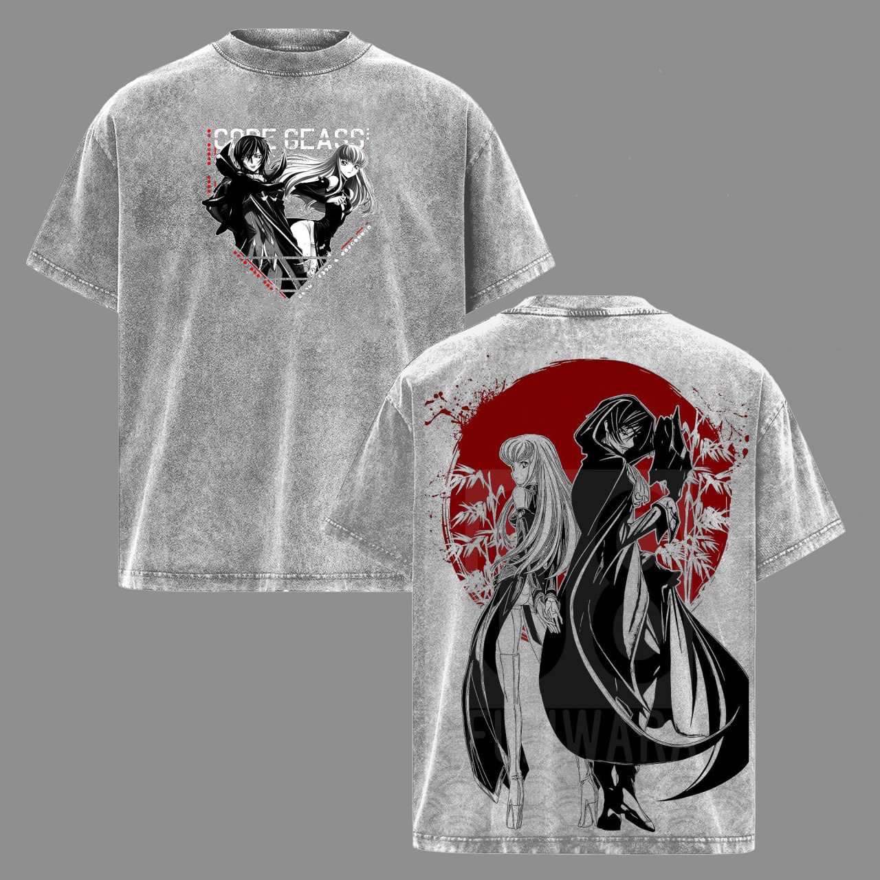 Code Geass Washed T-shirt/Crewneck/Hoodie