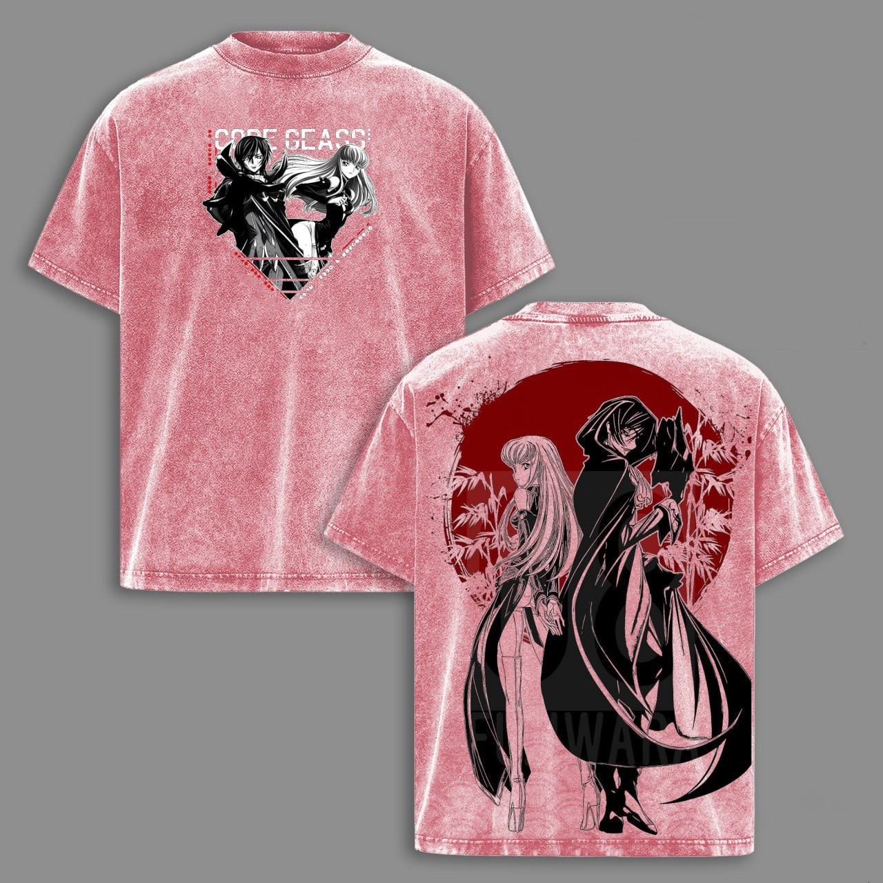 Code Geass Washed T-shirt/Crewneck/Hoodie