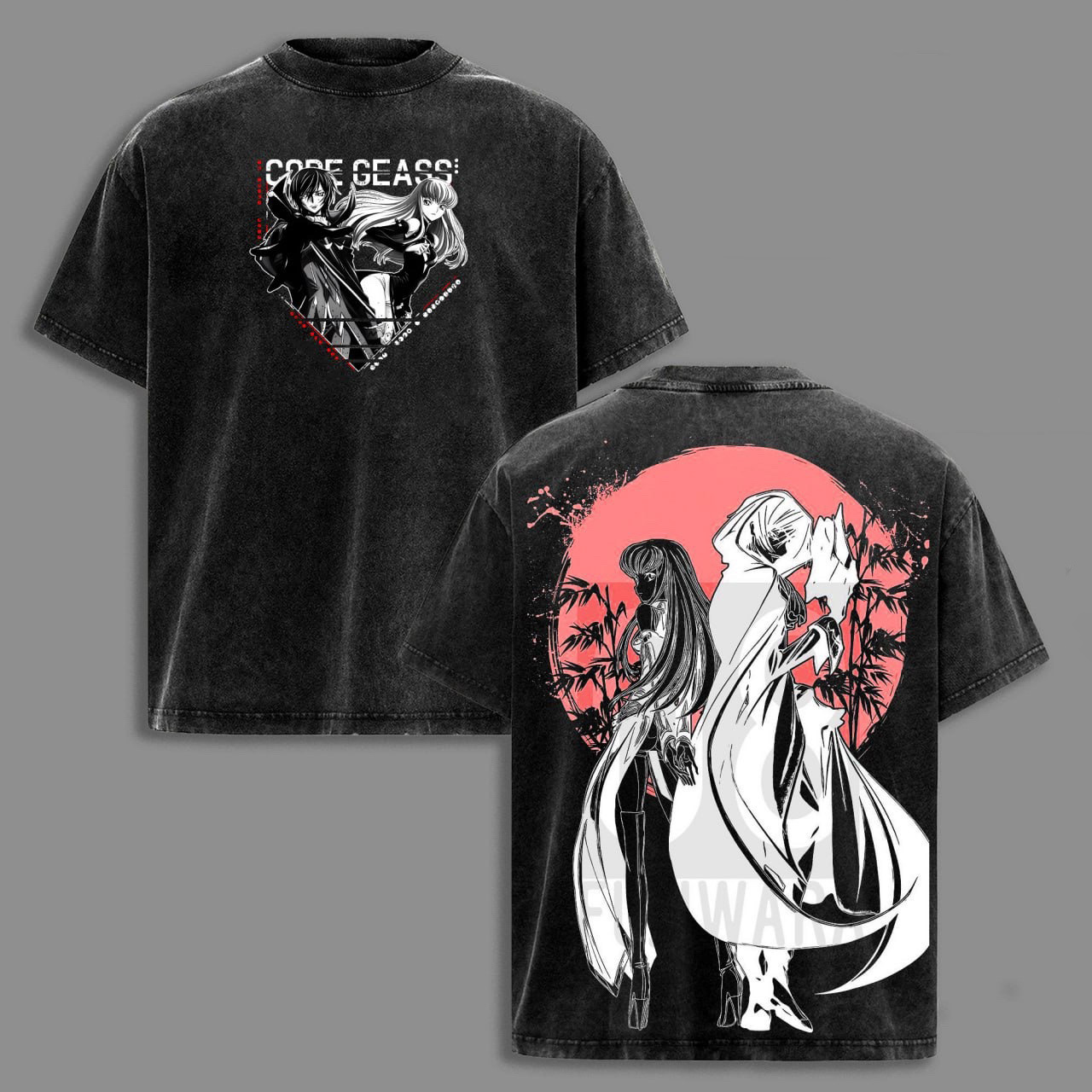 Code Geass Washed T-shirt/Crewneck/Hoodie