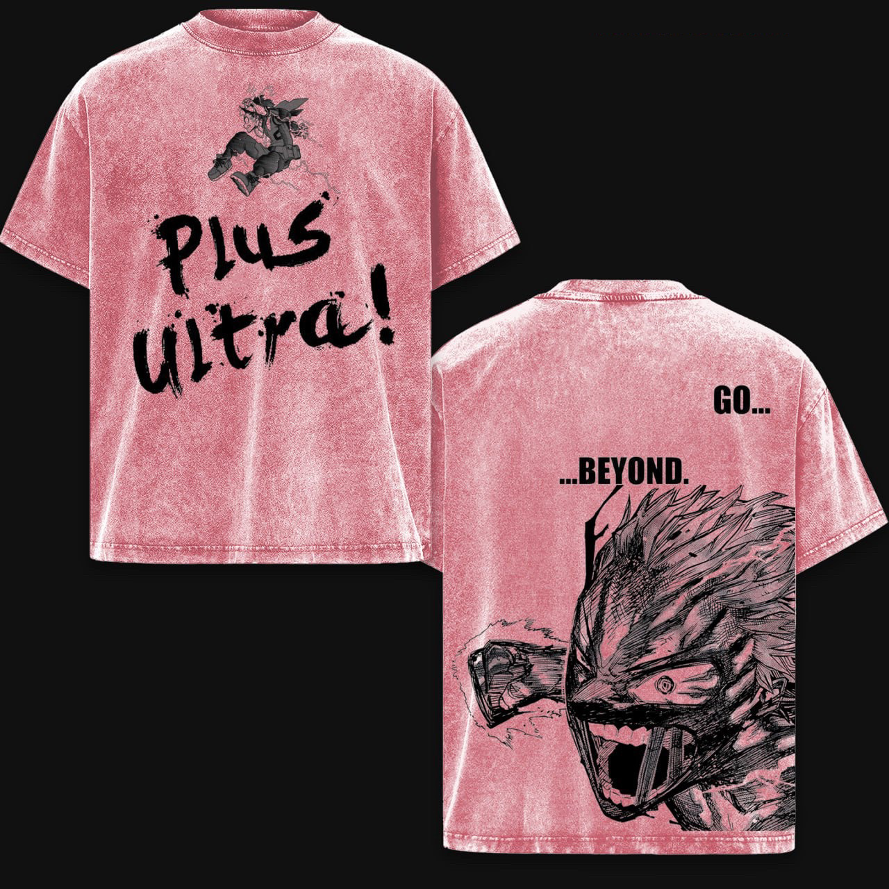 My Hero Academia Washed T-shirt/Crewneck/Hoodie