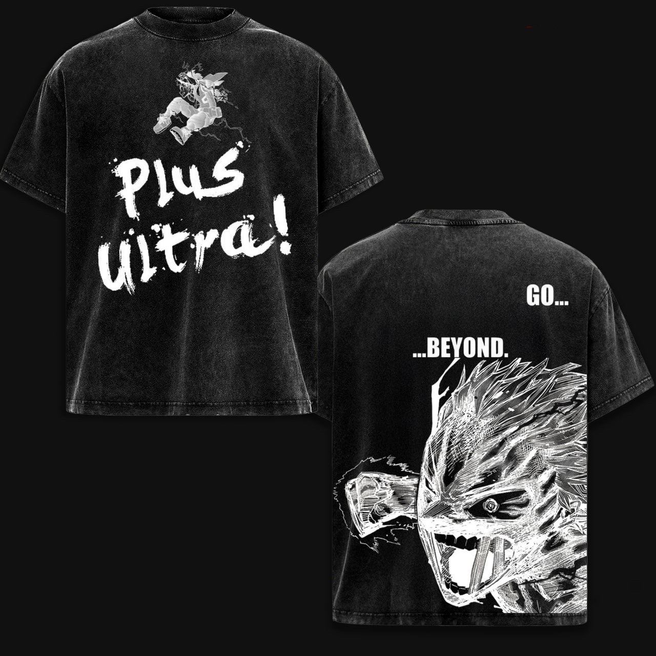 My Hero Academia Washed T-shirt/Crewneck/Hoodie