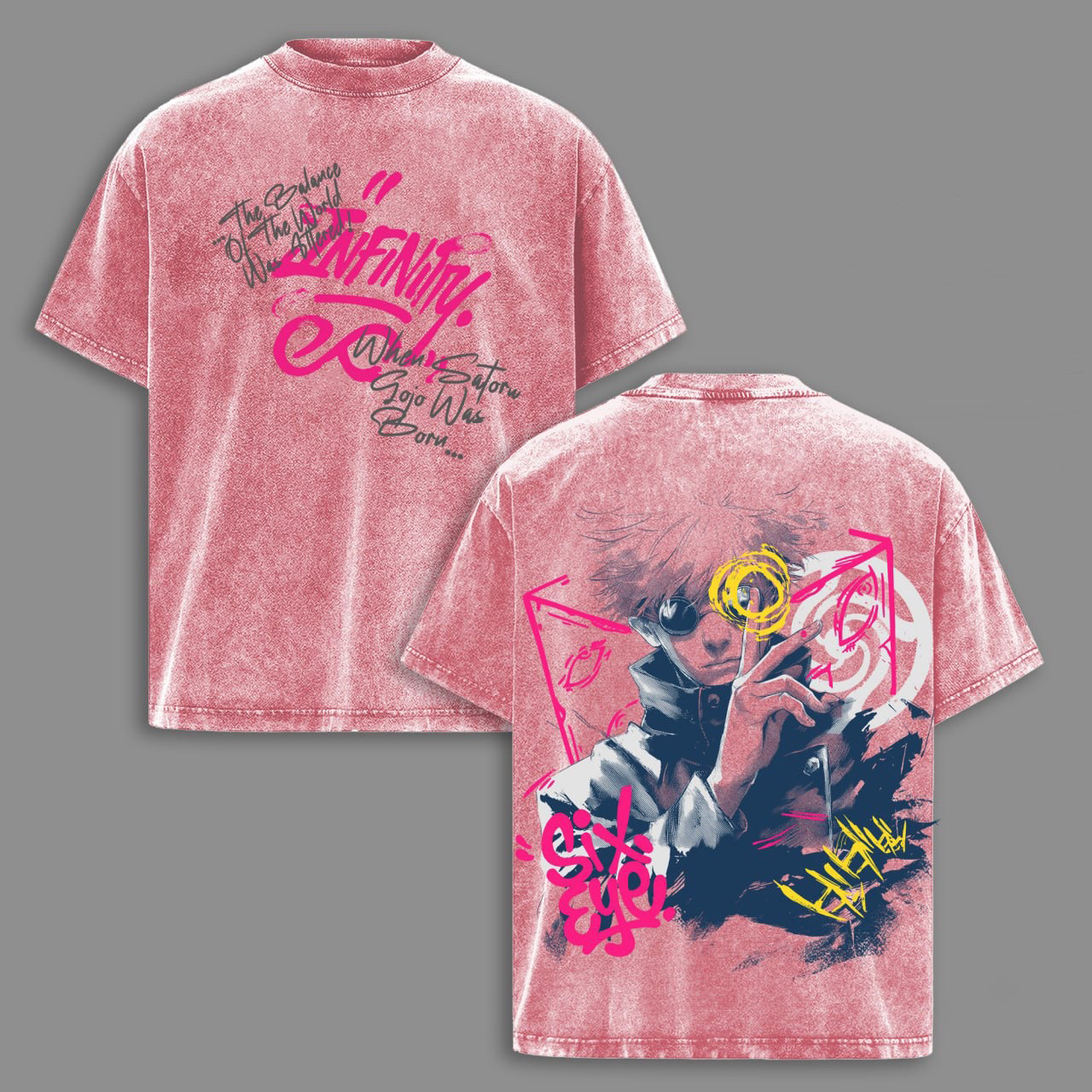 Jujutsu Kaisen Washed T-shirt/Crewneck/Hoodie