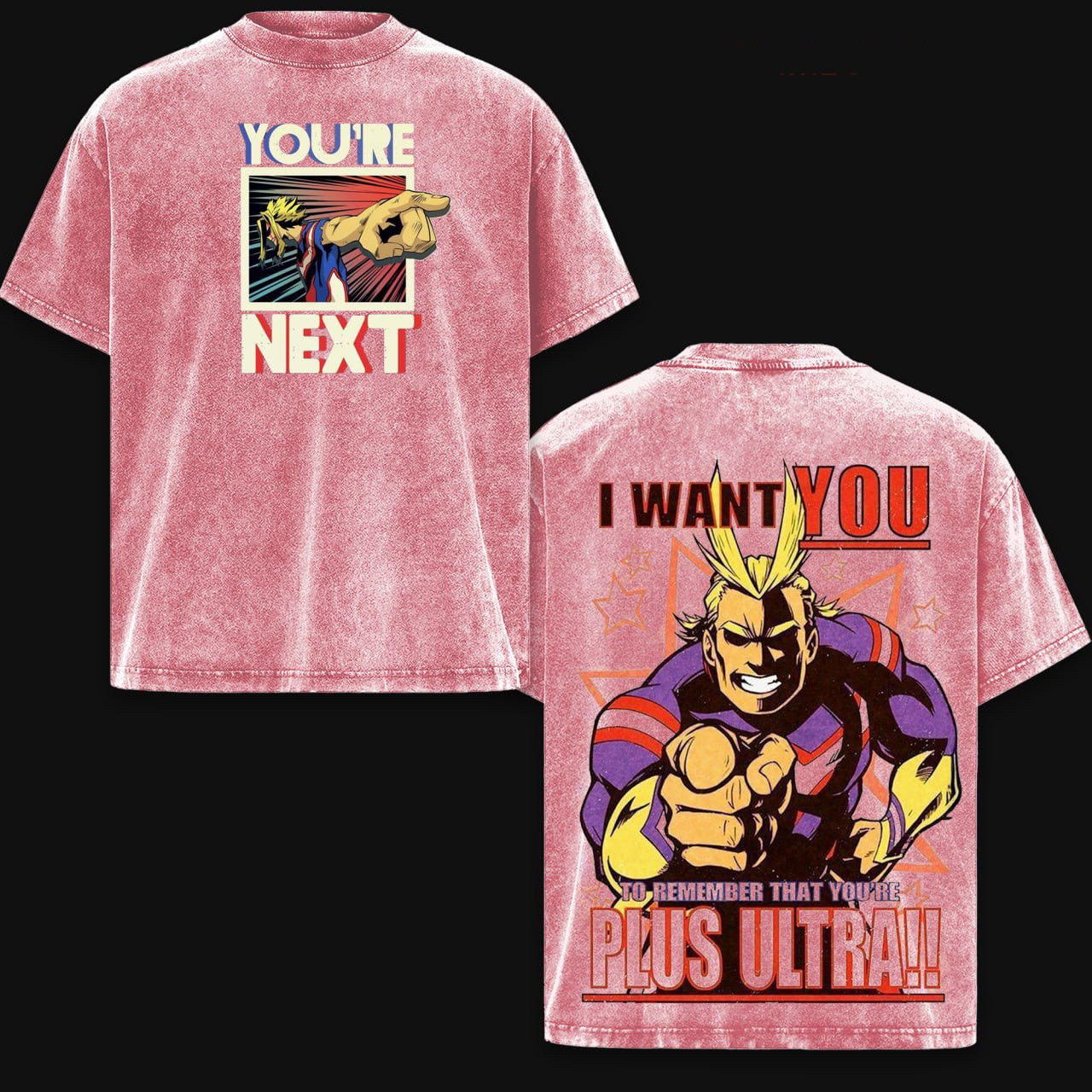 My Hero Academia Washed T-shirt/Crewneck/Hoodie