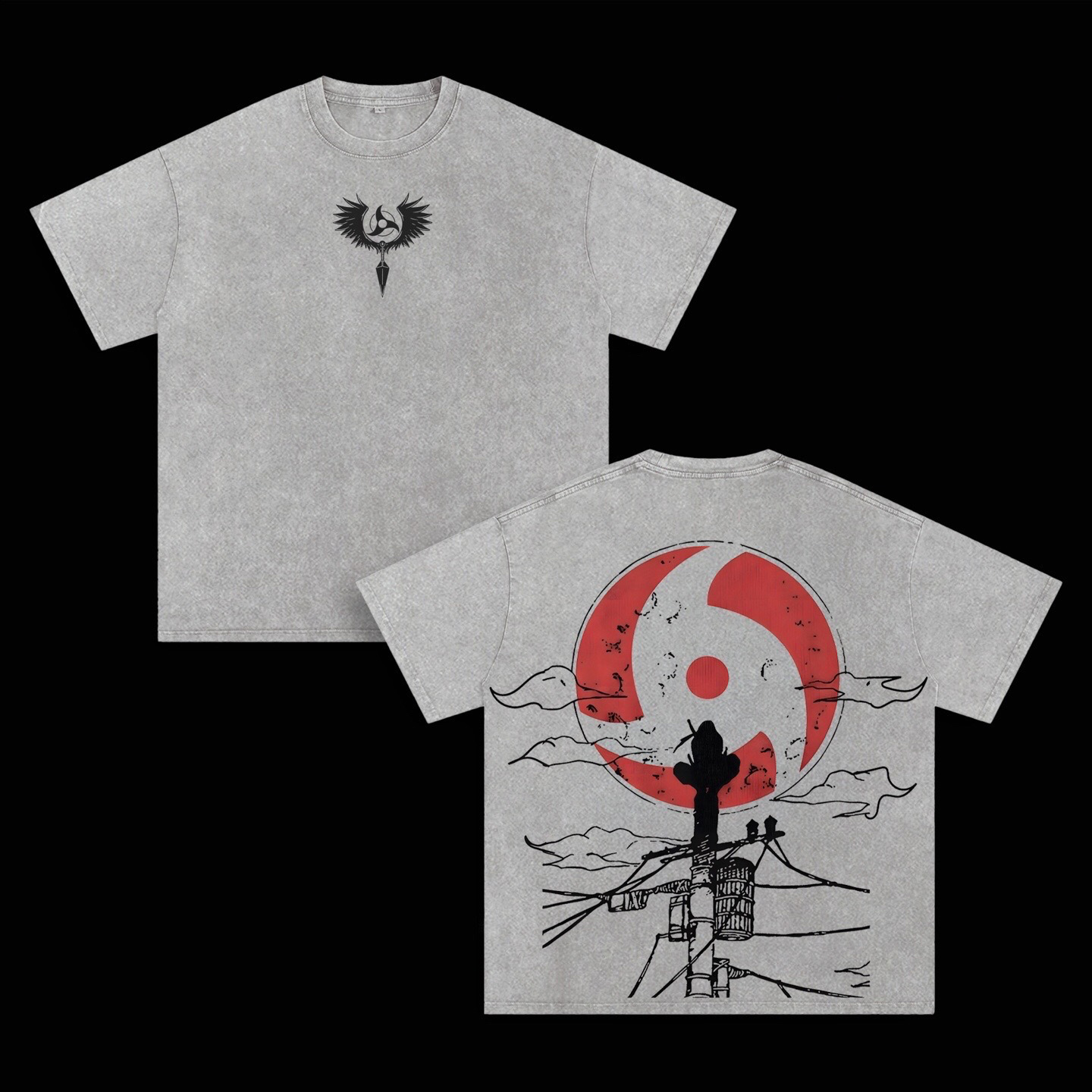 Naruto Shippuden Washed T-shirt/Crewneck/Hoodie
