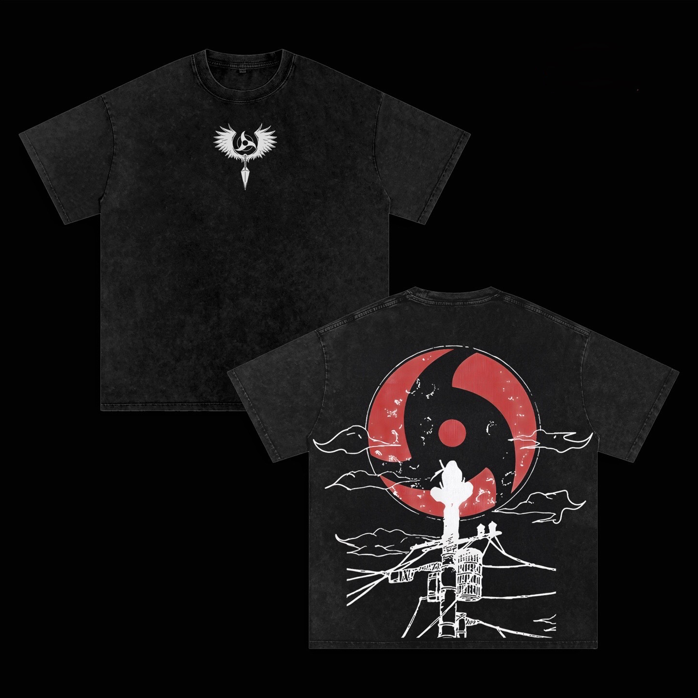 Naruto Shippuden Washed T-shirt/Crewneck/Hoodie