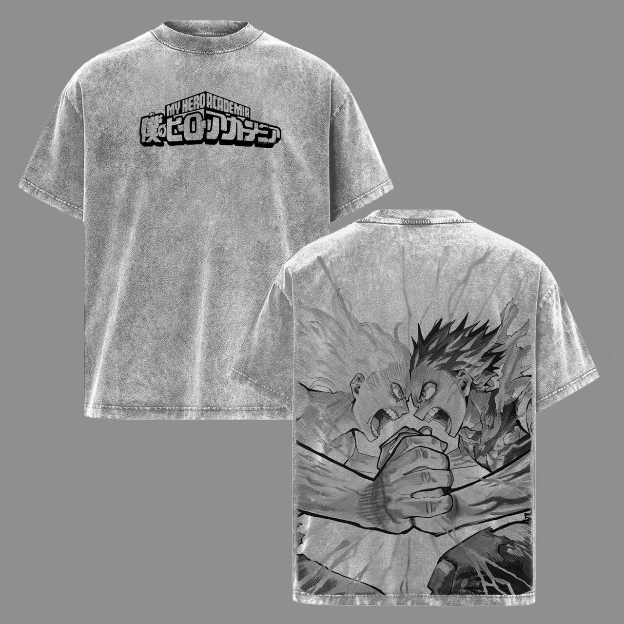 My Hero Academia Washed T-shirt/Crewneck/Hoodie