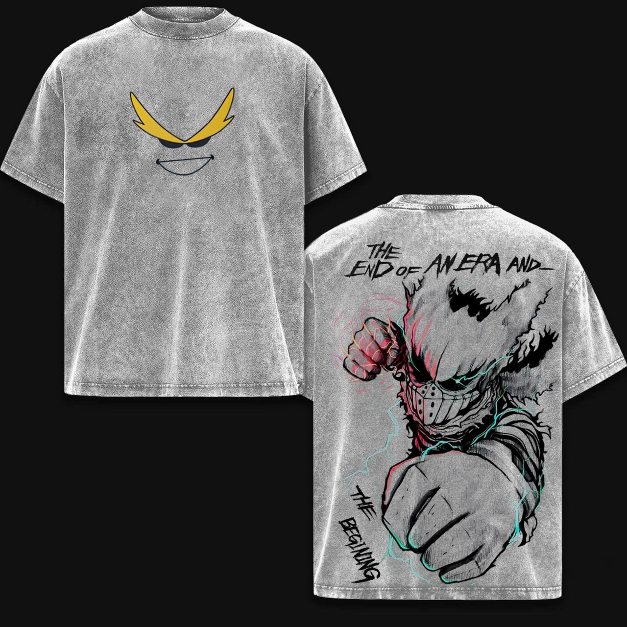 My Hero Academia Washed T-shirt/Crewneck/Hoodie