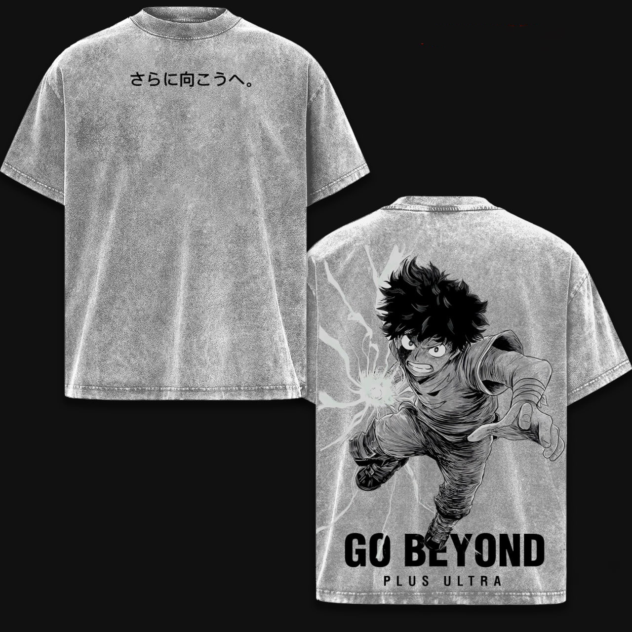 Deku Izuku Midoriya My Hero Academia Washed T-shirt/Crewneck/Hoodie