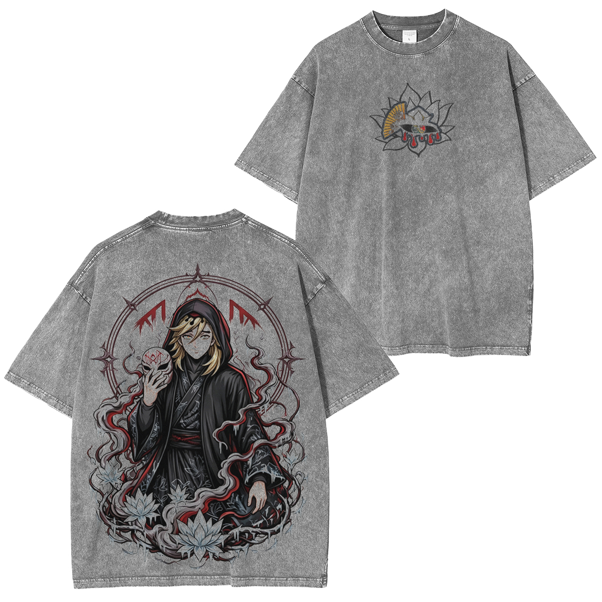 Demon Slayer: Kimetsu no Yaiba Doma Washed T-shirt