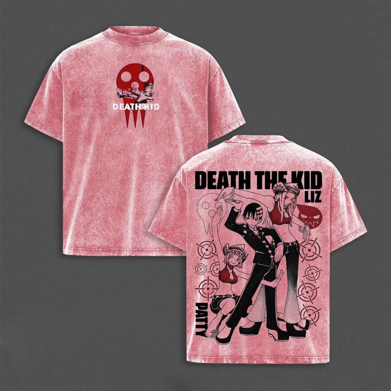 Death The Kid Vintage washed T-shirt/Crewneck/Hoodie