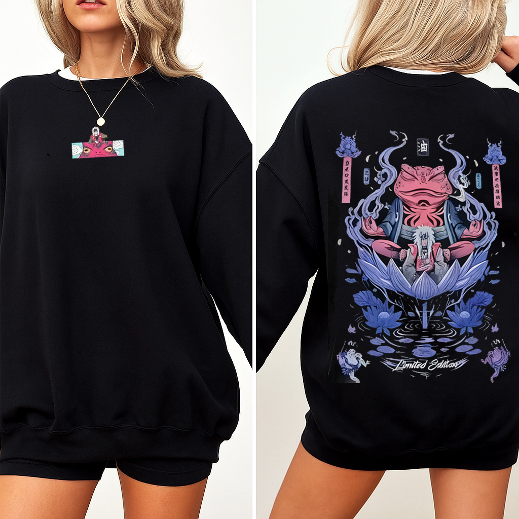 Naruto Jiraiya Vintage Washed T-shirt/Crewneck/Hoodie