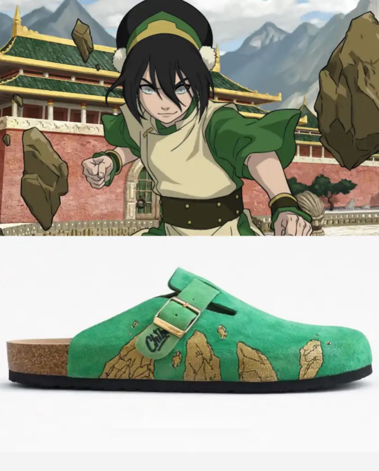 AVATAR THE LAST AIRBENDER Anime Boston Clog