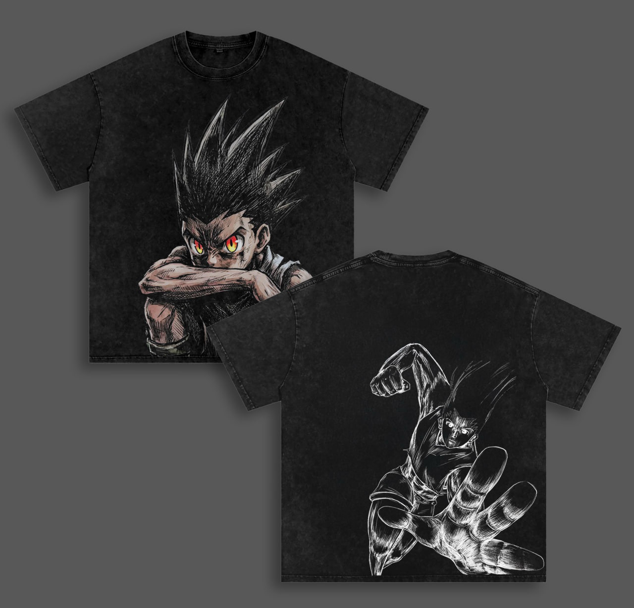 Hunter X Hunter Gon Freecss Vintage washed T-shirt/Crewneck/Hoodie