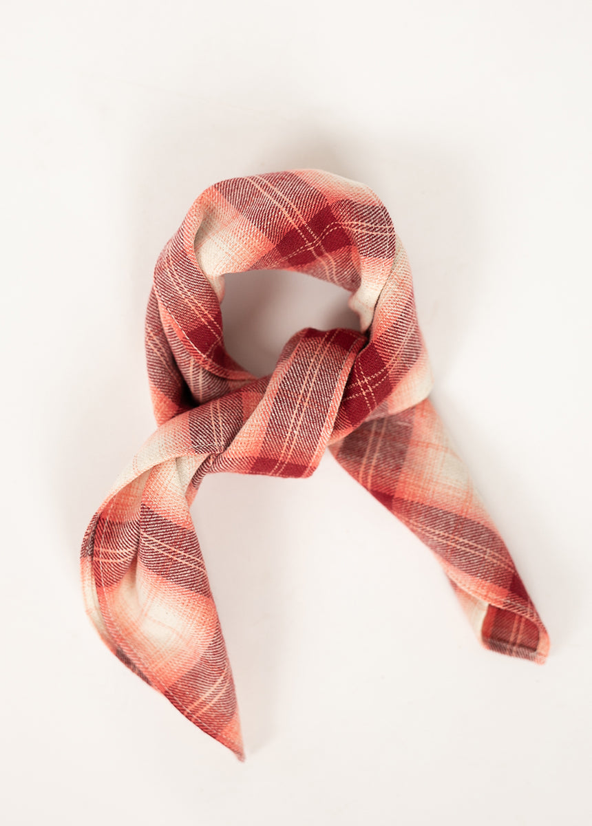 Chelsea Hair Scarf in Mesa Rose Plaid-My Prom Time