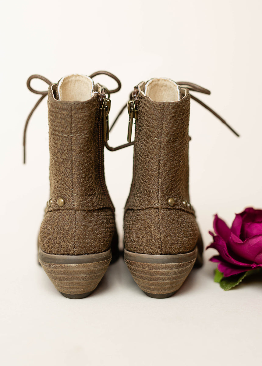 Eliza Boot in Brown-My Prom Time