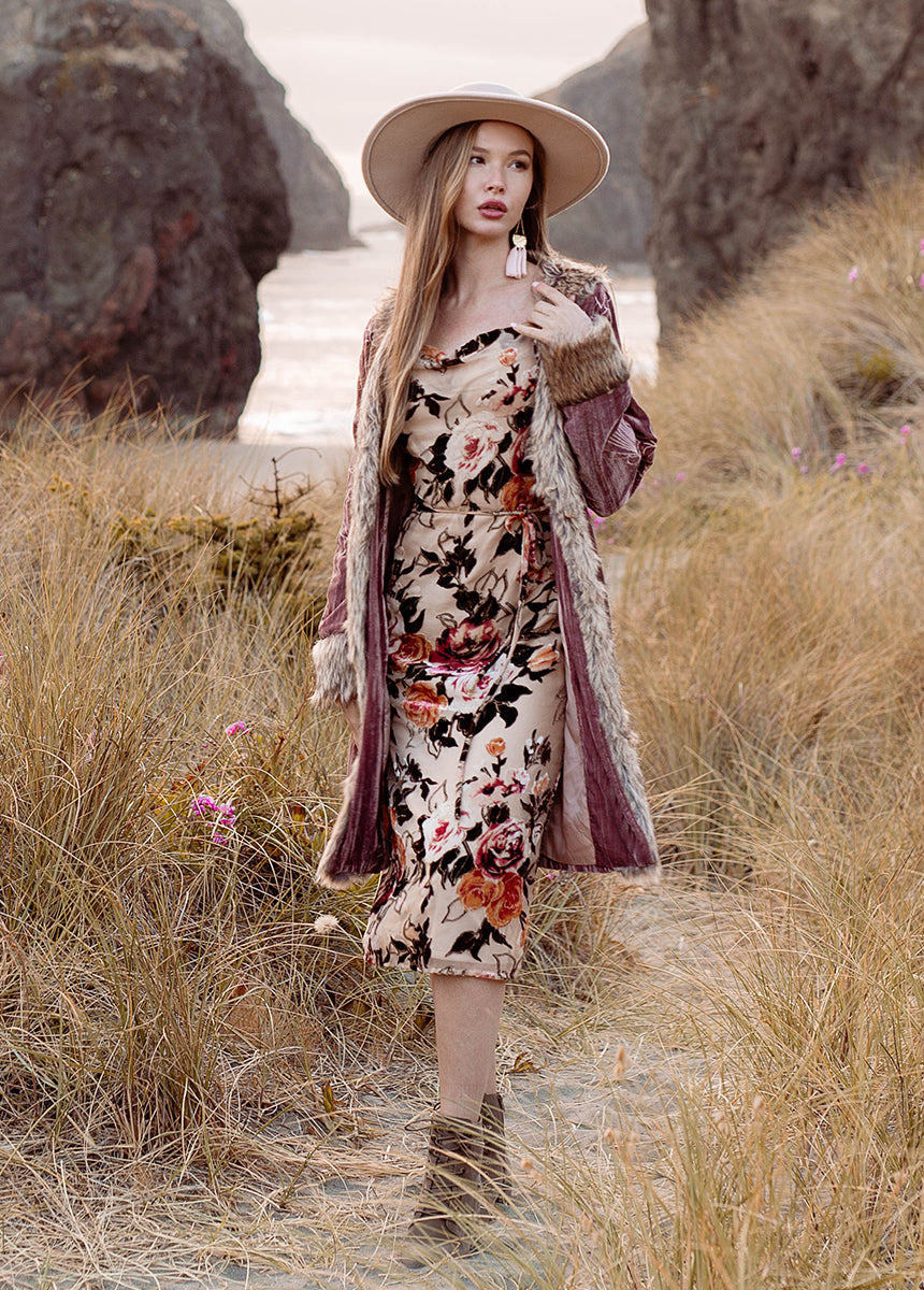 Amanda Dress in Cream-My Prom Time