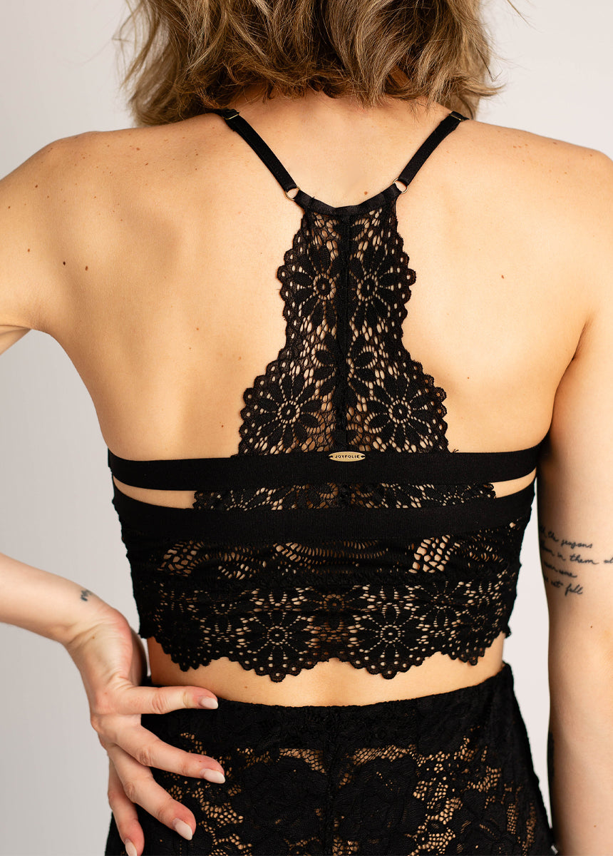 Amaya Bralette in Black-My Prom Time
