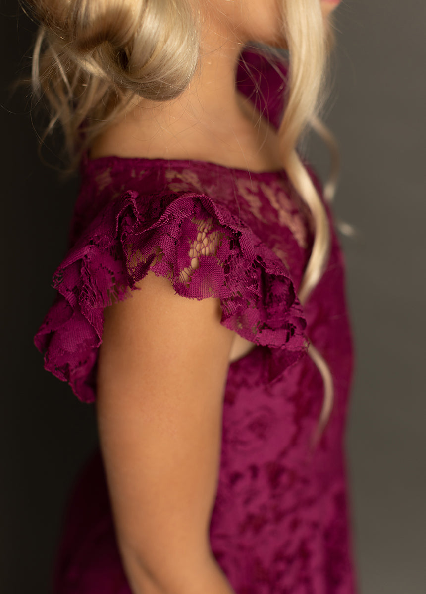 Angie Dress in Berry-My Prom Time