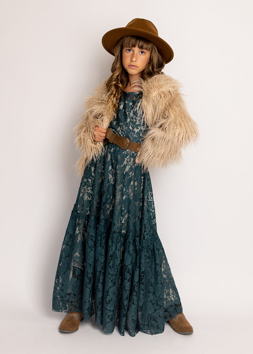 Angie Dress in Deep Teal-My Prom Time