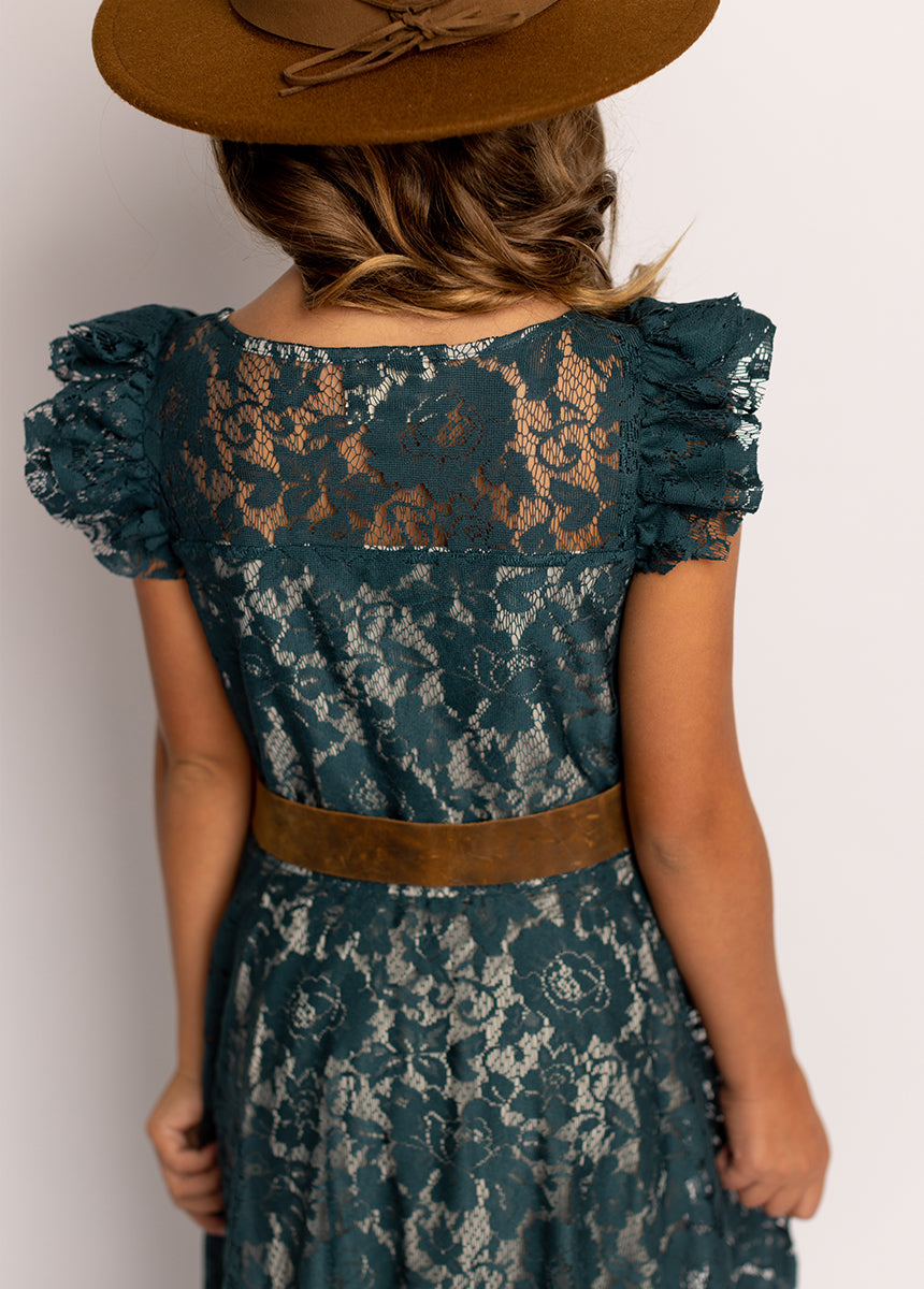 Angie Dress in Deep Teal-My Prom Time