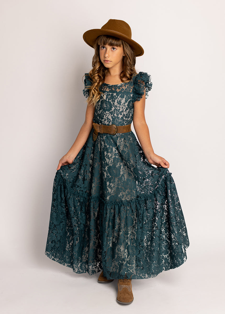 Angie Dress in Deep Teal-My Prom Time