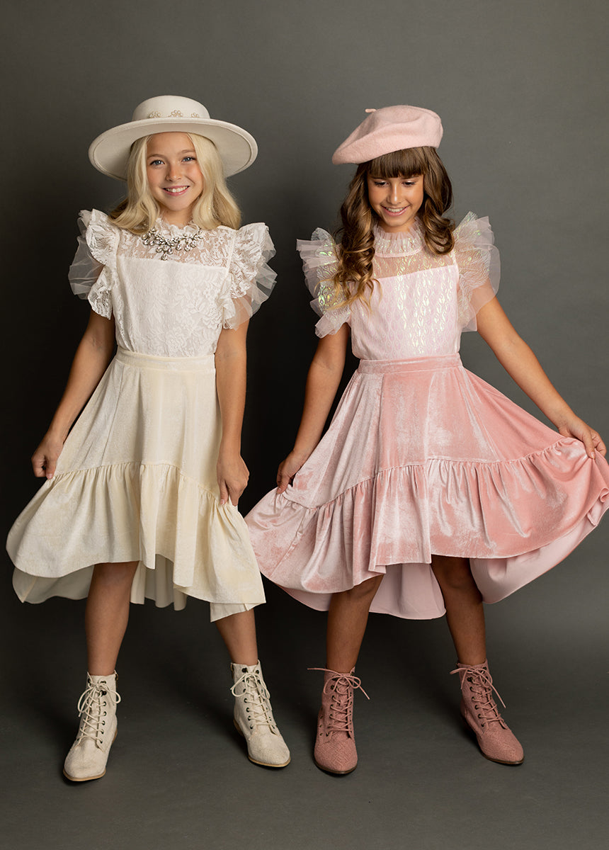 Anouk Top in Cream Lace-My Prom Time