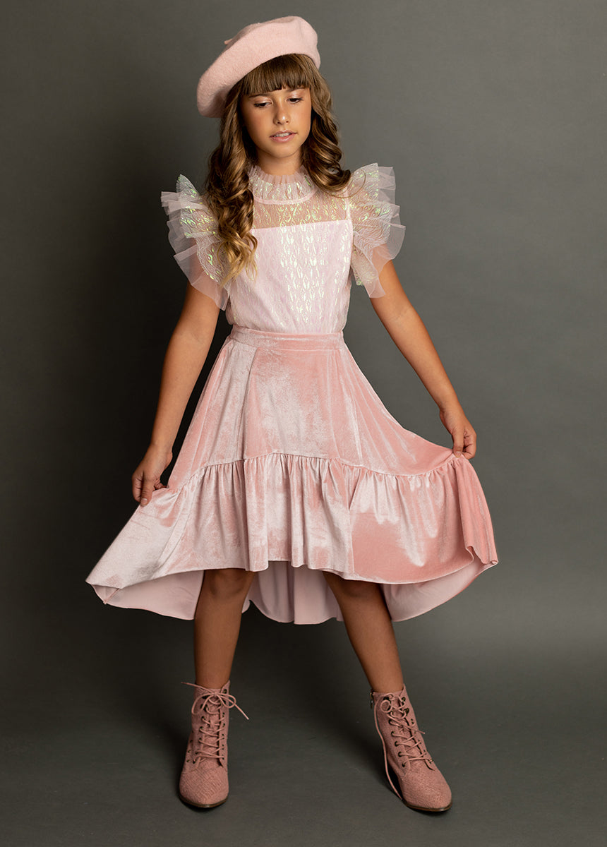 Anouk Top in Mermaid Lace-My Prom Time