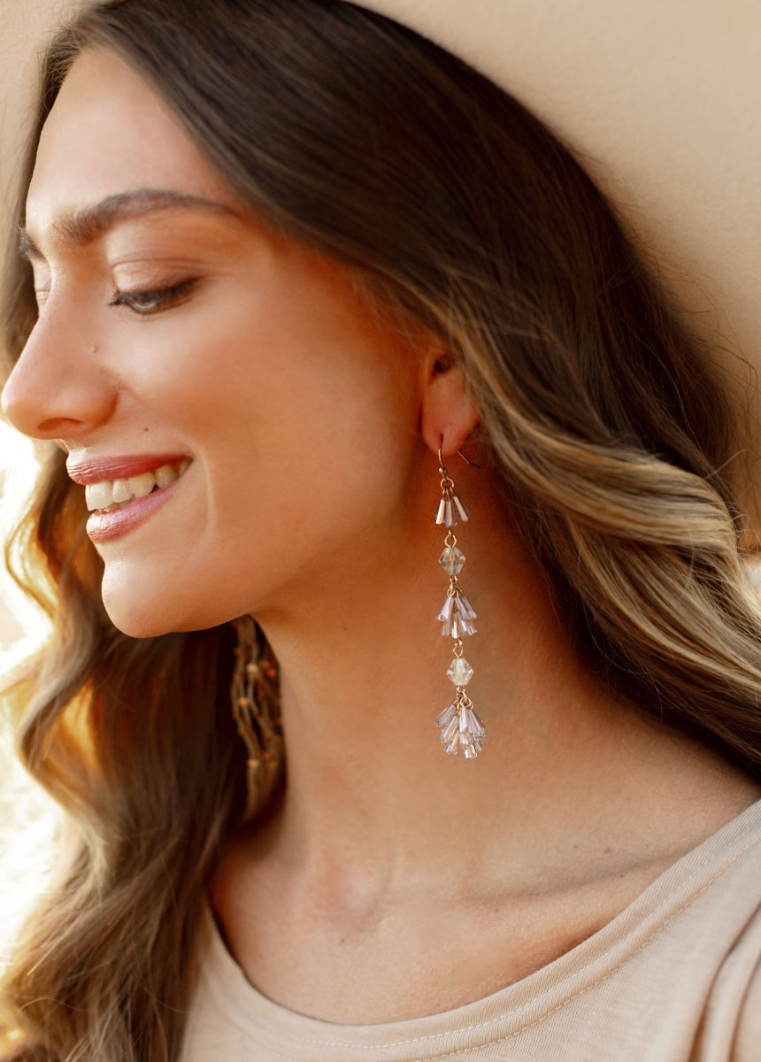 Aries Cluster Earrings in Iridescent-My Prom Time