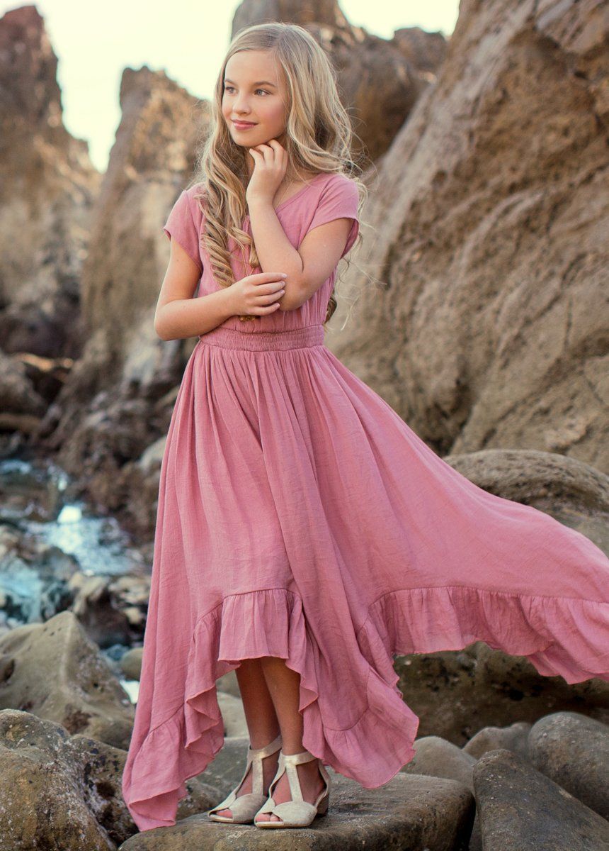 Briley Dress in Dusty Rose-My Prom Time