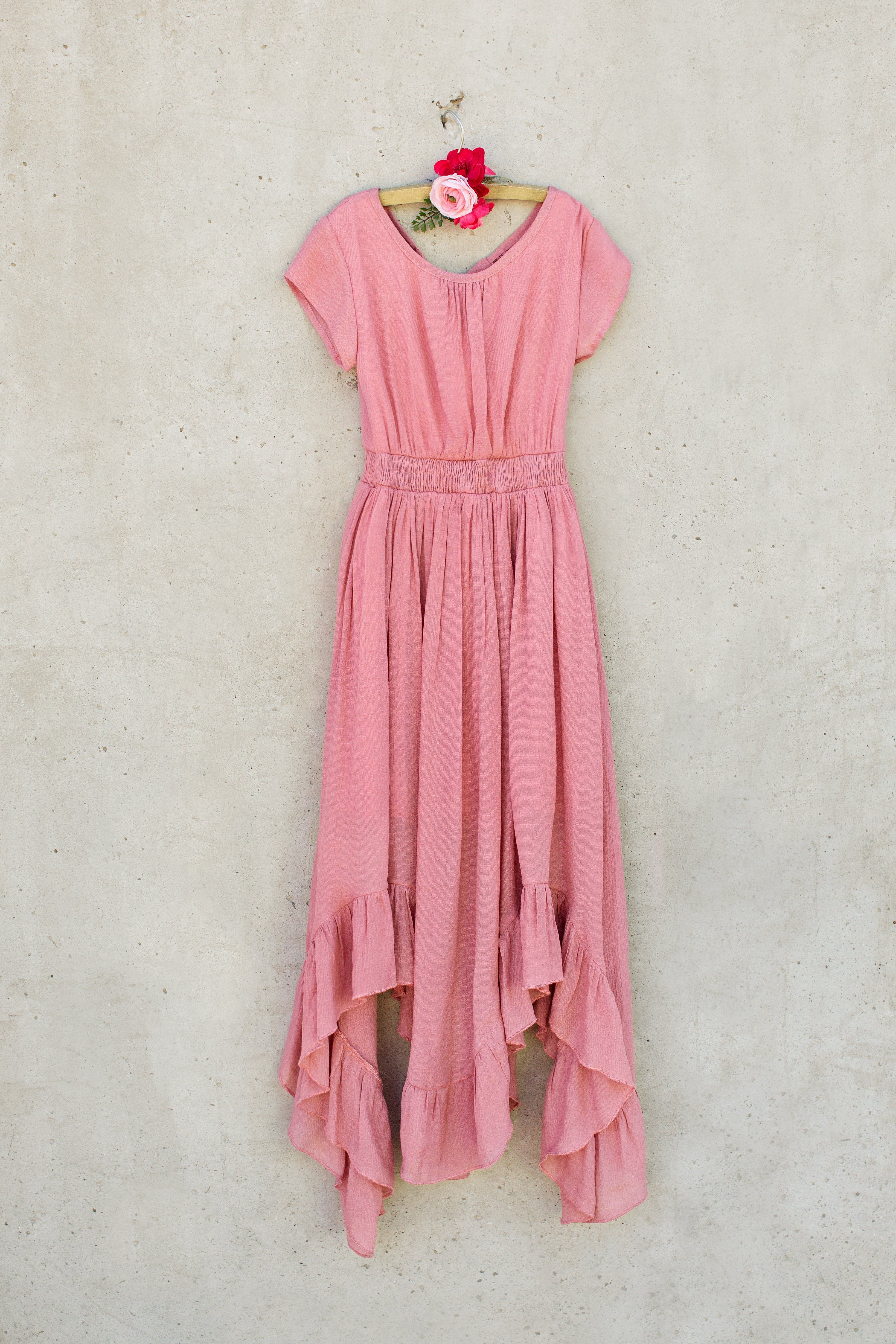 Briley Dress in Dusty Rose-My Prom Time