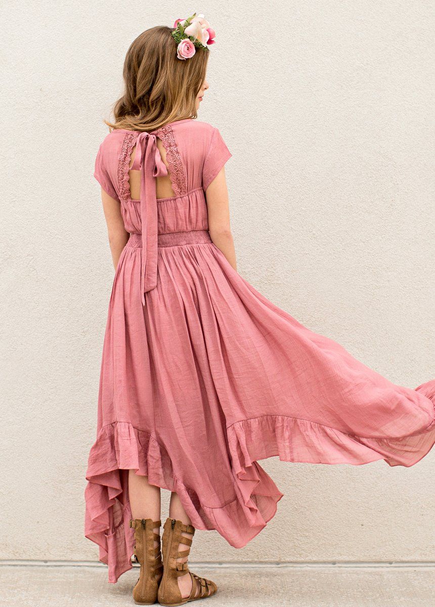 Briley Dress in Dusty Rose-My Prom Time