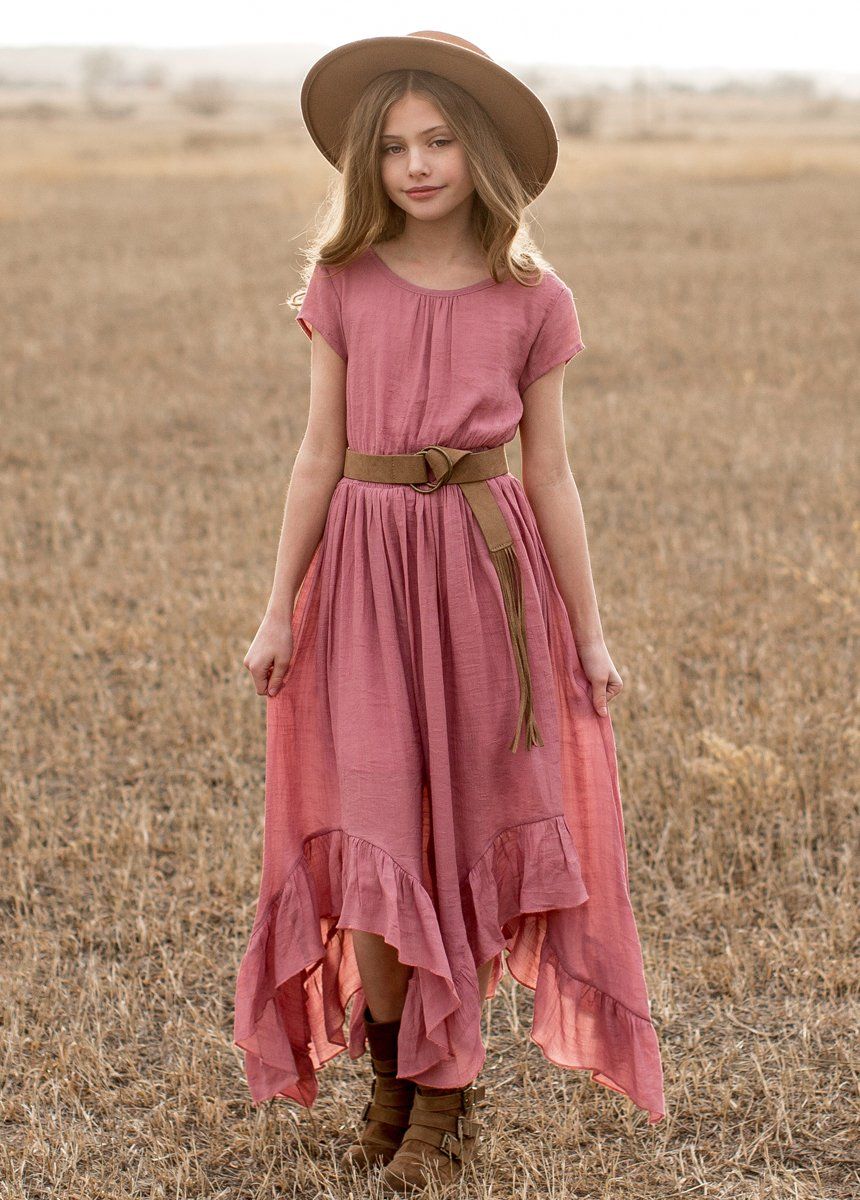 Briley Dress in Dusty Rose-My Prom Time