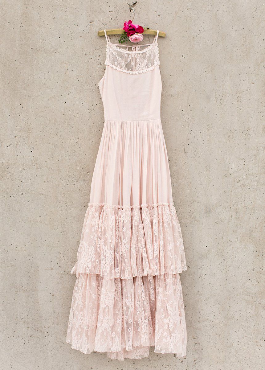 Catrin Dress in Shell-My Prom Time