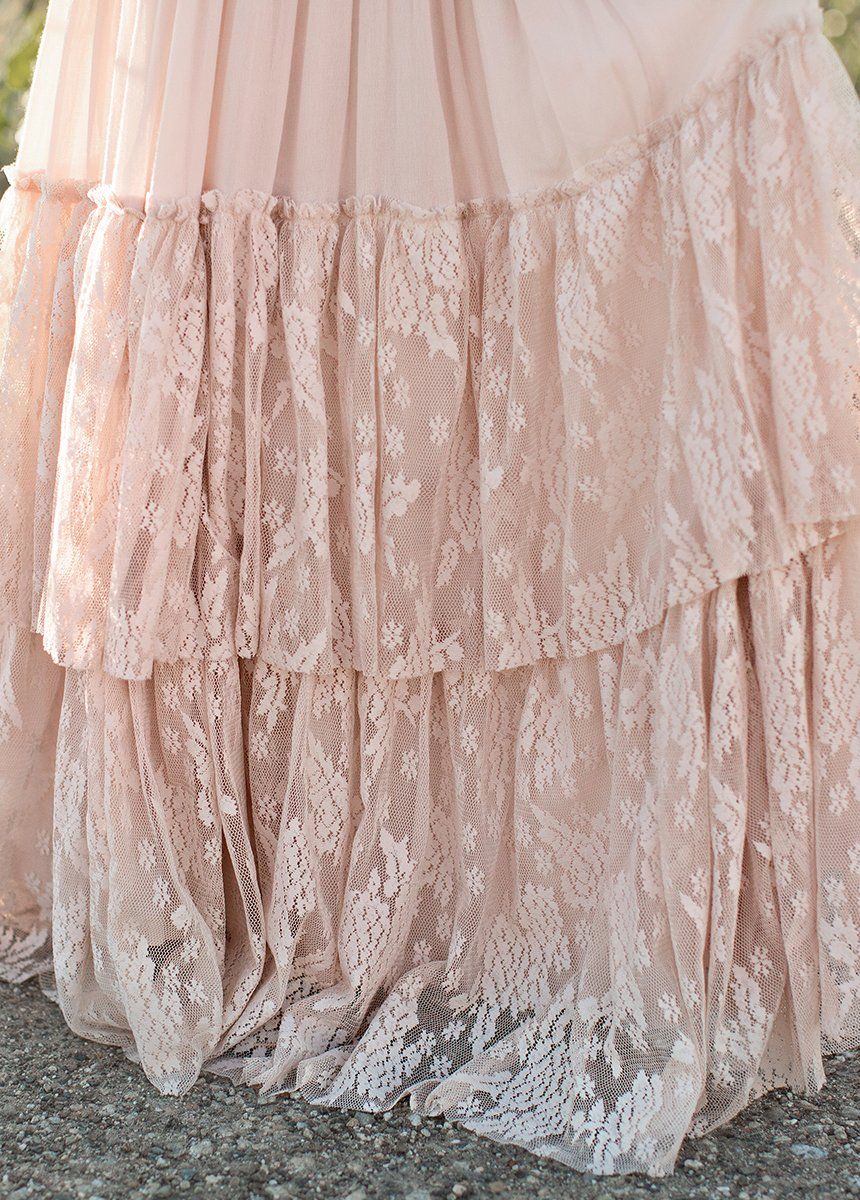 Catrin Dress in Shell-My Prom Time